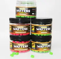 Бойлы CC Baits Pop Ups Fluoro Wafters Dumbells Cranberry N-Butyric Acid, 30 гр