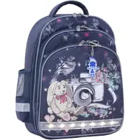 Рюкзак школьный Bagland Mouse 321 серый 210к 0051370
