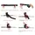 Лямки для тяги Power System G-Power Straps PS-3420, Purple