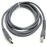 Кабель для сканеров штрихкода PowerPlant USB(M) - RJ45(M), 1 м