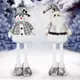 Фигура новогодняя Stenson Santa Snowman R96534 19478 71 см