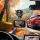 Видеорегистратор HOCO Driving recorder with 3-inch display (with rear camera) DV6 |1080p/30FPS front, 720p rear, G Sessor|