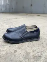 Подростковые туфли кожаные весенне-осенние синие Emirro Л002 (39)