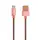 Кабель microUSB 1 м Serpent Remax RC-080m-Pink-Gold
