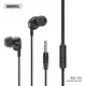 Наушники REMAX with mic Wired Earphone RW-105 HD Mic