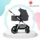 Универсальная коляска 2 в 1 Kinderkraft Everyday Dark Gray KSEVER00DGR2000