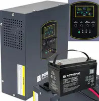 ИБП Powermat 800ВА 500Вт чистая синусоида + аккумулятор Powermat 12В 100Ач  (Польша)