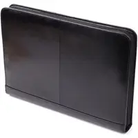 Оригинальная папка с блокнотом из гладкой натуральной кожи Tony Perotti 20850_1 (1278L nero) Черный
