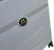 Большой чемодан на колесах из полипропилена 93L My Polo, Турция серый