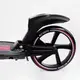 Двухколесный складной самокат Best Scooter, фонарик, 2 амортизатора. Black and red (114434)