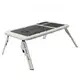 Складной столик для ноутбука LD-09 E-Table, столик с охлаждением 2 USB кулера, Стол подставка с вентиляцией