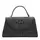 Женская кожаная сумка Borsa Leather K1213D-black