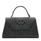 Женская кожаная сумка Borsa Leather K1213D-black