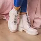 Ботинки женские Fashion Patchy 2163 37 размер 24 см Бежевый