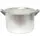 Кастрюля с крышкой Gusto GT-1626-80 26 см 8 л серая