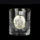 Набор для виски «Казаки» Boss Crystal, 6 бокалов, золото, серебро, хрусталь.