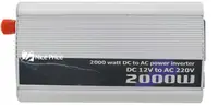 Перетворювач напруги (інвертор) TBE 12-220 V 2000 W + USB Silver (1742)