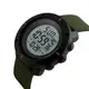 Часы наручные мужские SKMEI 1213AG ARMY GREEN BIG SIZE, брендовые мужские часы. Цвет: зеленый