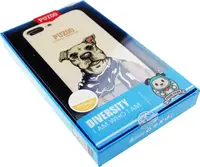 Чехол-накладка PUZOO Artdog Phone  iPhone 7 Plus/8 Plus Brown Aboo
