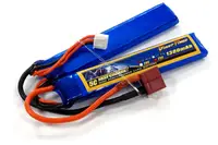 Аккумулятор для страйкбола Giant Power Dinogy Li-Pol 1300 мАч 7.4 В 96x18x7,5 мм T-Plug 25C