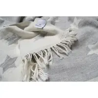 Плед-накидка Barine - Wool Star Throw Grey сірий 135*170