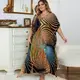 Яркая Туника-платье пляжное. Большие размеры. от L до 5XL. 42-Т