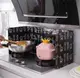 Экран для защиты от брызг Кактусы 7991 845х325х0,8 мм черный