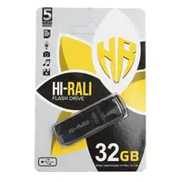 Флеш-накопитель 32 GB Hi-Rali Taga Series HI-32GBTAGBK Black для передачи данных