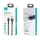 Кабель USAMS Lightning Aluminum Alloy Charging & Data Cable US-SJ487 U64 |1.2m, 2A|