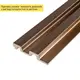 Рейка декоративная PS 2900х117х20мм Под коричневую кожу с бронзой SW-00002147-
