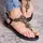 Женские босоножки Fashion Cliff 3028 39 размер 24,5 см Черный
