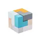 Деревянная развивающая игра BOX Lesko Куб 5128 для детей