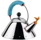 Чайник Alessi 1 л с голубой ручкой