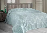Махрове простирадло Arya Sitare AR-TR1003901-green 160х220 см зелена