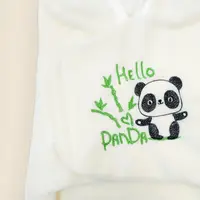 Флісовий кокон спальник з капюшоном на липучці Panda