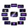 Наушники HOCO Bright true wireless ANC touch screen BT headset EW79 |BT5.4, 30/350mAh, 4h|