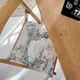 Подушка на стул с завязками, садовый текстиль Карта 40x40x4 см