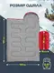 Спальный мешок (спальник) одеяло с капюшоном E-Tac SB-01 Red
