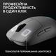 Мышь компьютерная безпроводная Logitech PRO 2 Lightspeed White L910-007302 белая