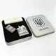 Дуговая электроимпульсная зажигалка USB Украина (металлическая коробка) HL-449. Цвет: черный