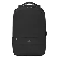 Рюкзак міський Rivacase 7567 Black 30.5х48х15 см чорний