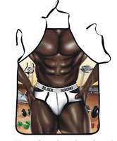 Фартук с приколом Black macho 14494 71х54,5х0,2 см
