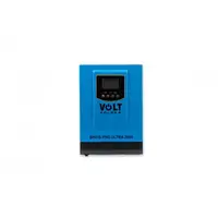 Гібридний сонячний інвертор Voltpolska SINUS PRO ULTRA-HV 2000 12/230 В (1000/2000 Вт) + 60A MPPT, чистий синус і ЖК-дисплей