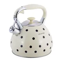 Чайник со свистком Kamille KM-0695BG 3 л бежевый
