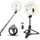 Кольцевая LED лампа для селфи Selfie stick