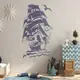 Трафарет для покраски, парусник, одноразовый из самоклеющей пленки в двух размерах 95 х 147 см