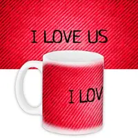 Кружка с принтом I love us 330 мл KR_15L009