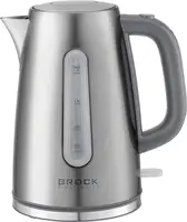 Електрочайник BROCK WK 9901 GY 1.7 л серебристый