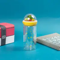 Бутылка 3D "Кактус" 230 мл Жовтий Yellow