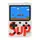 Игровая приставка консоль Sup Game Box 500 игр, Ретро приставка денди, Тетрис приставка. Цвет: белый